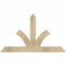 Ekena Millwork Richland Rough Sawn Timber Gable Bracket, Douglas Fir, 48"W x 28"H x 2"D x 4"F, 14/12 Pitch GBW048X28X0204RIC00RDF - alternate 1